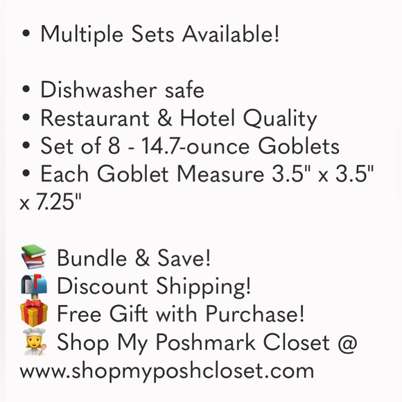 🌺 New Pioneer Woman (8) Amelia 14.7-Ounce Blue Embossed Heart Design Goblets - Picture 2 of 8